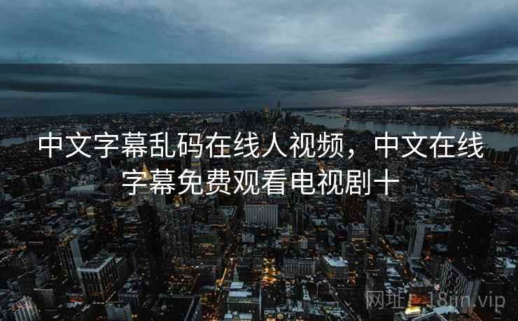 中文字幕乱码在线人视频，中文在线字幕免费观看电视剧十