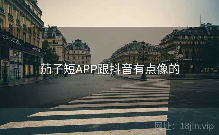 茄子短APP跟抖音有点像的