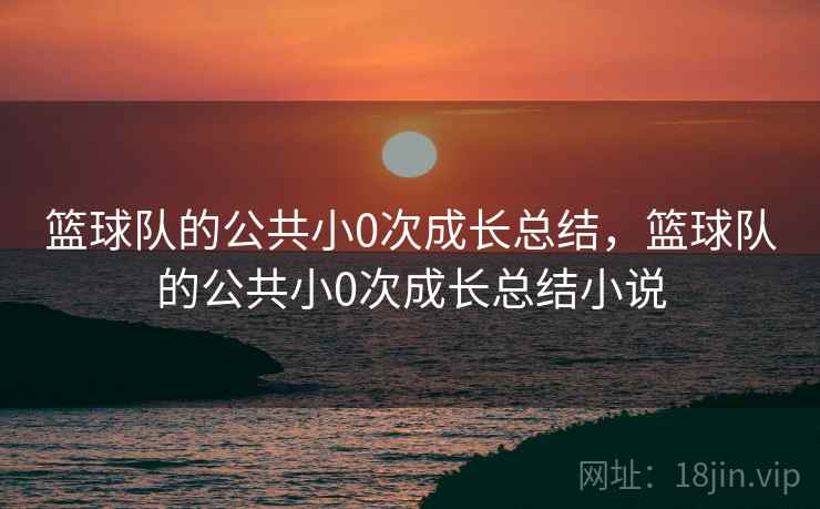 篮球队的公共小0次成长总结，篮球队的公共小0次成长总结小说